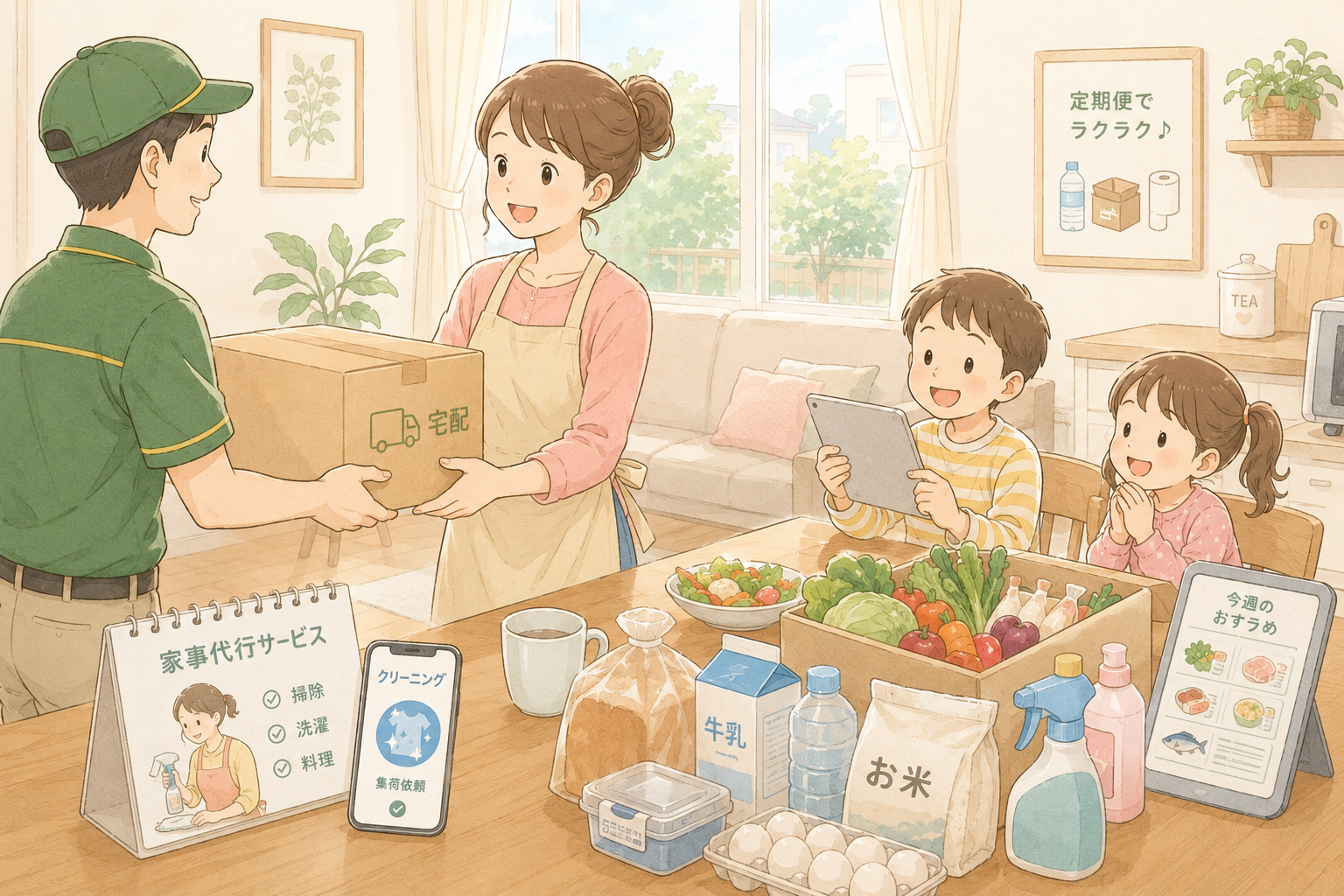 宅配・生活サービス